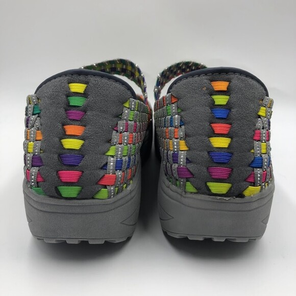 Corkus Women's Colorful Wedge Sandals Mary Janes Slip On Open Toe Beth Size 10 - Picture 9 of 14